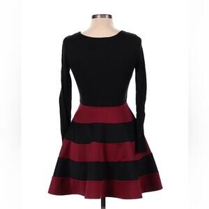 Jodi Kristopher fit and flare long sleeved ballerina dress, size small